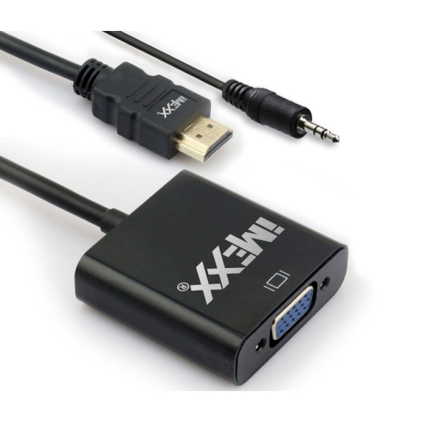 HDMI to VGA-F with audio