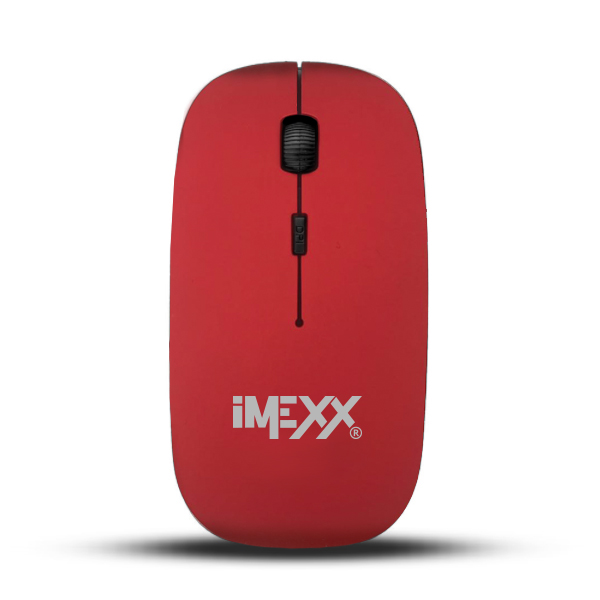 ULTRA SLIM 2.4GHZ WIRELESS MOUSE - Red