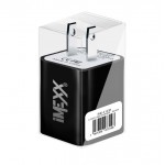 PREMIUM DUAL USB  CHARGER 2.1A & 1A. - BLACK